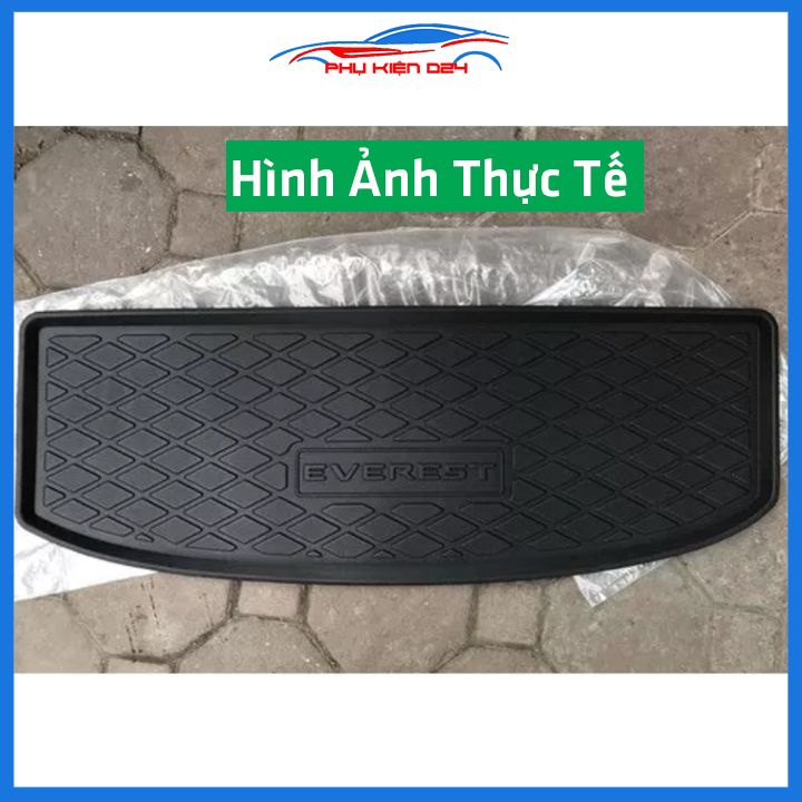 Thảm nhựa lót cốp Everest 2016-2017-2018-2019-2020-2021-2022 nhựa dẻo dày dặn đàn hồi tốt