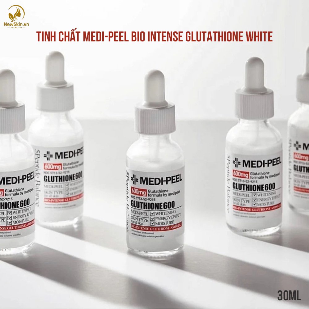 Tinh Chất Dưỡng Trắng Medi-Peel Glutathione 600 White Ampoule Serum 30ml