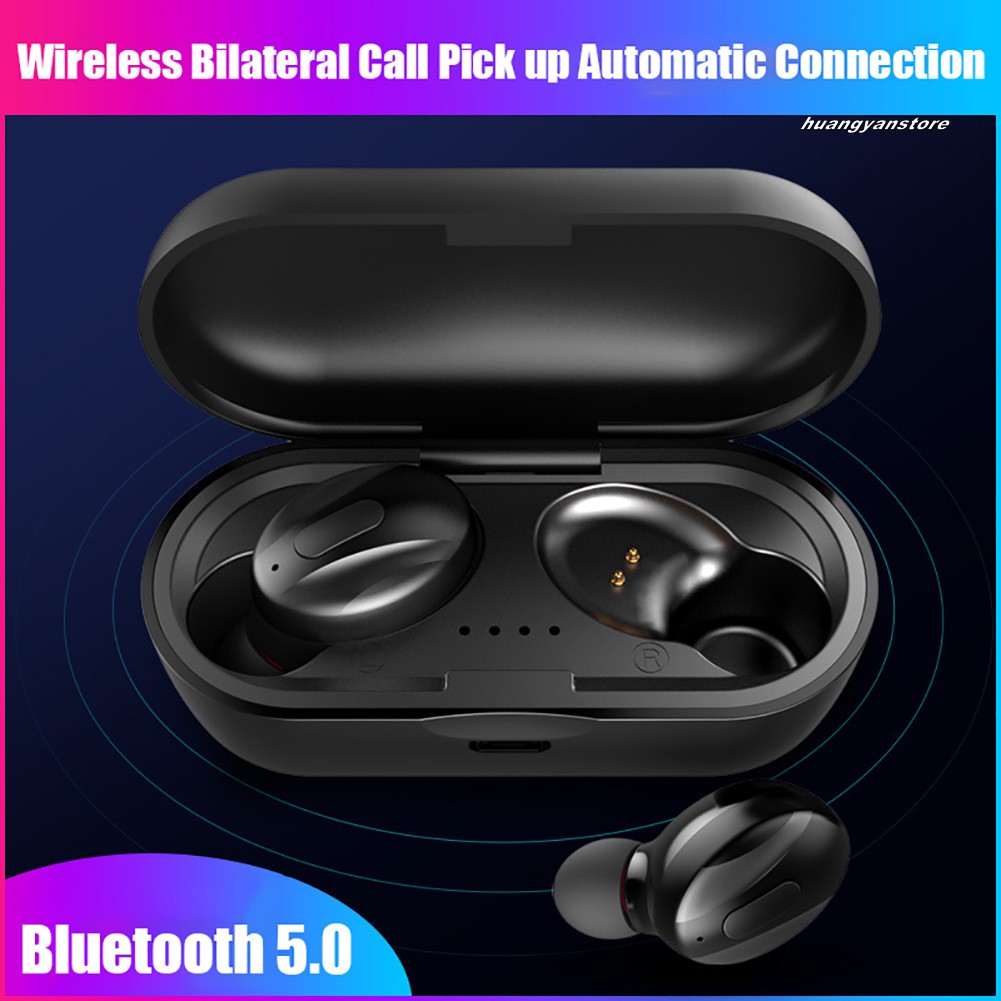 Bộ Tai Nghe Bluetooth 5.0 Không Dây Avg13 Mini Tws Kèm Hộp Sạc