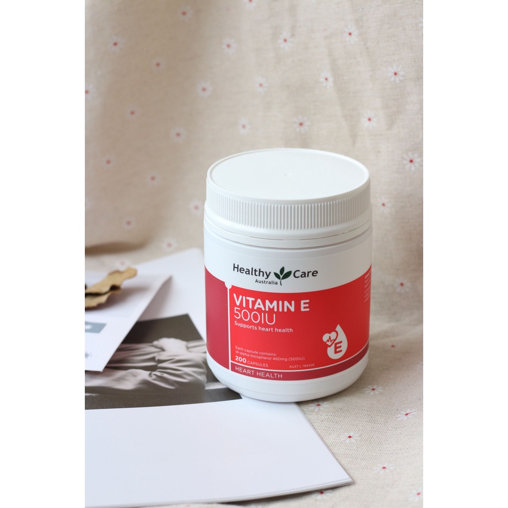 Viên Uống HealthyCare Vitamin E (200 viên) COCOLUX