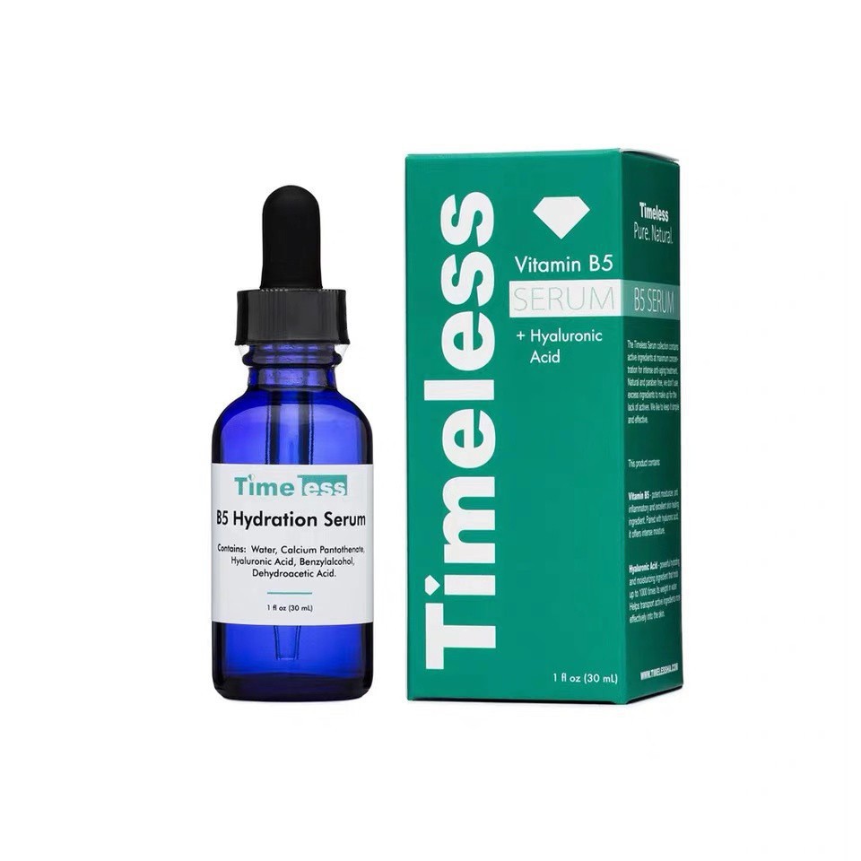 Serum Timeless B5 - Hồi Phục Da, Dưỡng Da Trắng Sáng hàng chính hãng 30ml