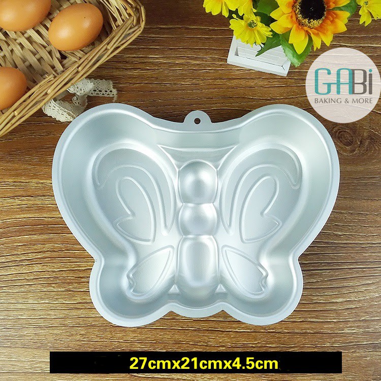 Khuôn gato 3D hình bướm