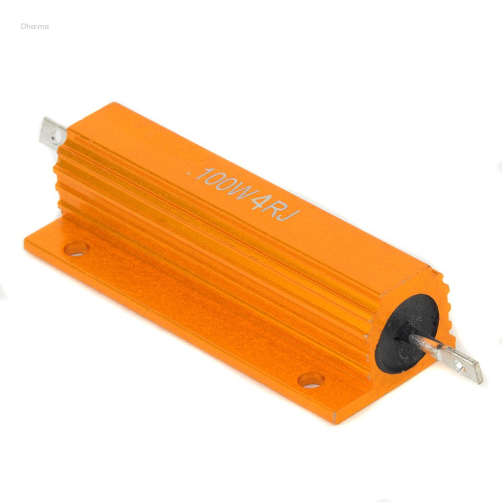 1 Điện Trở Vỏ Nhôm 100W 1R / 2R / 4R / 8R / 10R
