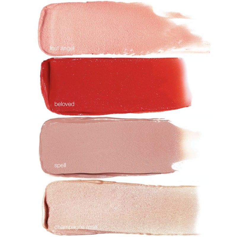 Son môi kiêm má hồng cao cấp Lip2Cheek Glow Quad Mini RMS Beauty