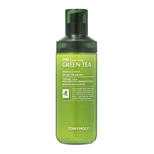 Set dưỡng da 2 món chiết xuất trà xanh TONYMOLY The Chok Chok Green Tea Watery Skin Care