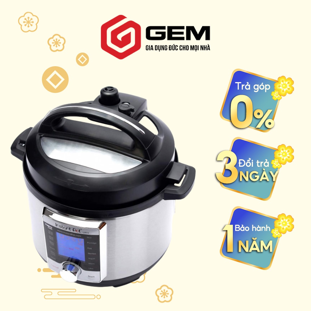 Nồi áp suất đa năng Instan Pot 10 in 1 Bản châu Âu