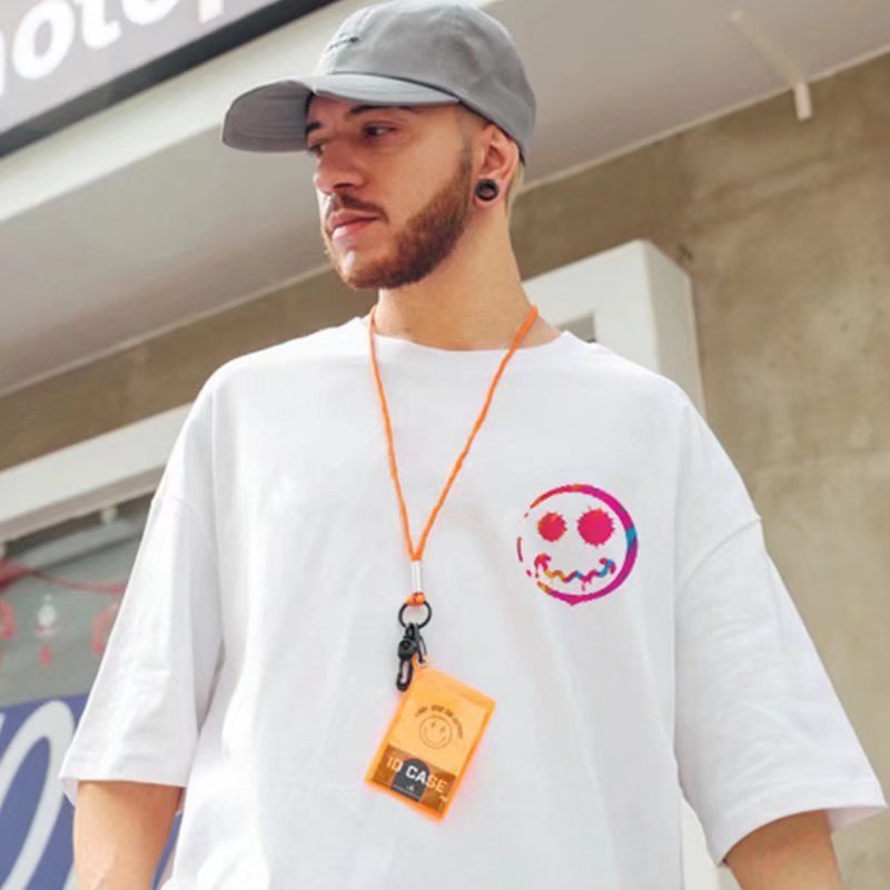 Áo Thun Dáng Rộng In Họa Tiết Hoạt Hình Phong Cách Nhật Bản Thời Trang Mùa Hè Cho Nam Và Nữ Size M-8XL