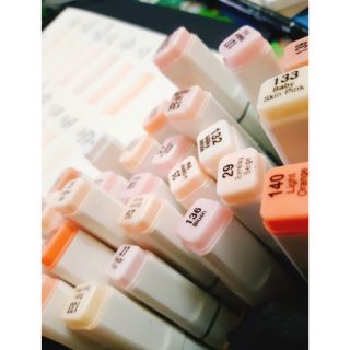 [MARKER TOUCHLIIT] CÁC SET MÀU DA, PASTEL, XÁM TOUCH LIIT 6