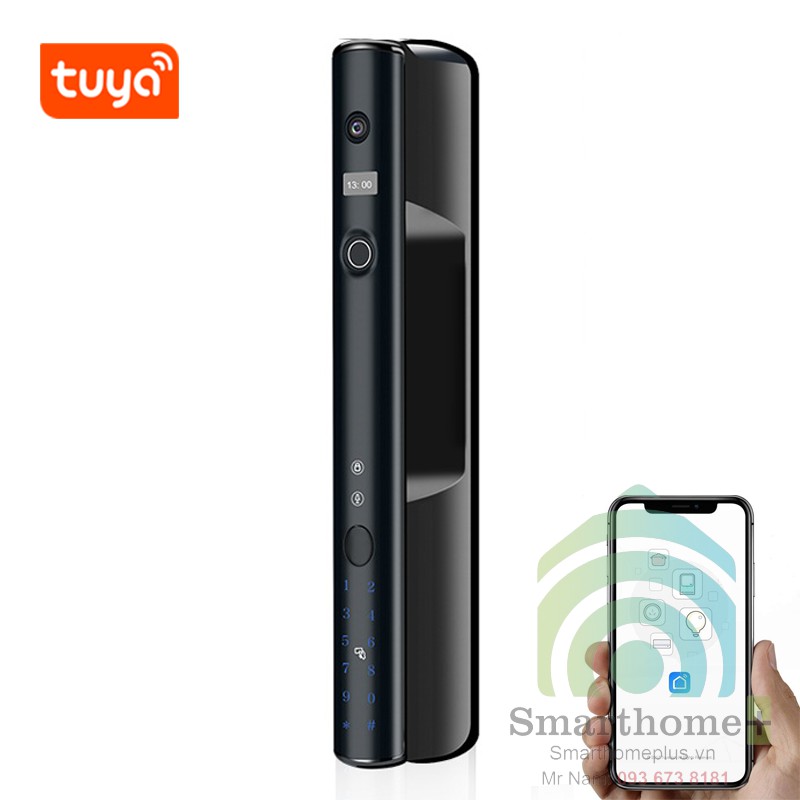 Khóa Cửa Thông Minh Có Chuông Hình Wifi Tuya SHP-DL7HA