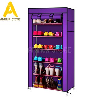Tủ Giày Dép 6 Tầng Chắc Chắn Cao Cấp + Tặng Hộp Đựng Giày