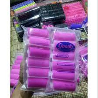 Sỉ 10 Túi lô mút 6 chiếc màu hông dùng để uốn tóc - SP000730