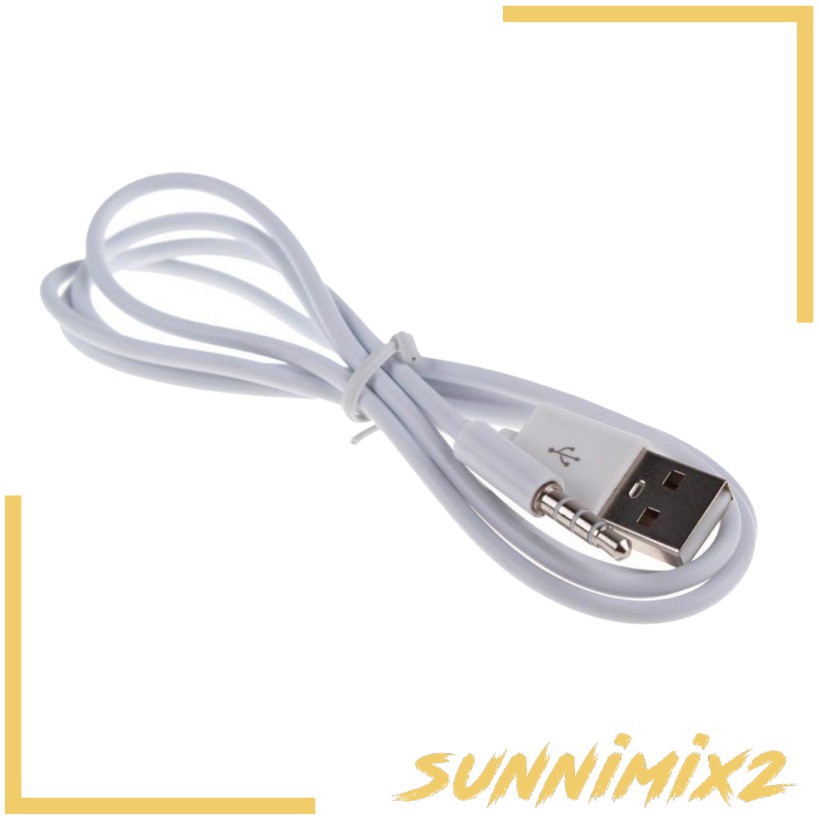 Cáp chuyển đổi âm thanh AUX MP3 đầu cắm 3.5mm sang USB-A 2.0