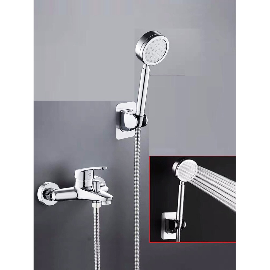 Bộ Sen tắm nóng lạnh INOX304 nóng lạnh hàng cao cấp - Lõi chia nước lớn chảy mạnh