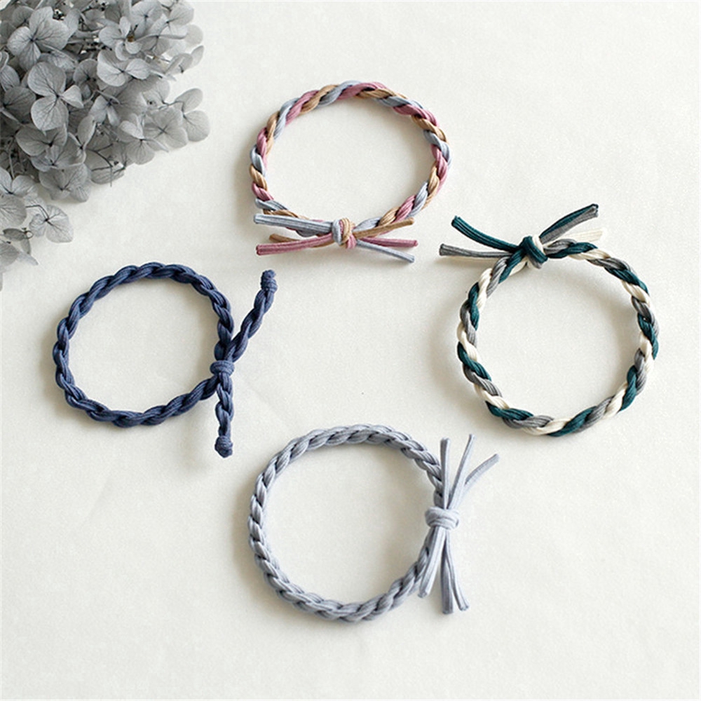 Dây cột tóc nhiều màu đàn hồi