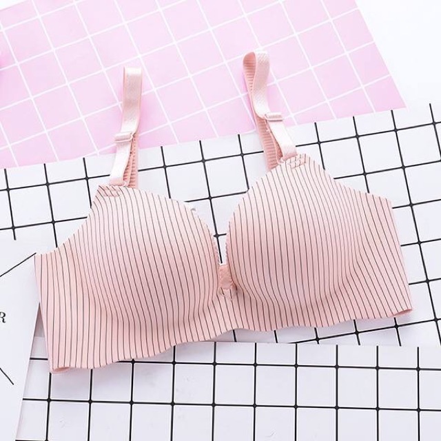 Áo lót nữ, áo su kẻ đệm tim nâng ngực siêu đẹp | BigBuy360 - bigbuy360.vn