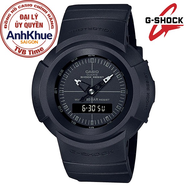 Đồng hồ nam dây nhựa Casio G-Shock chính hãng Anh Khuê AW-500BB-1EDR