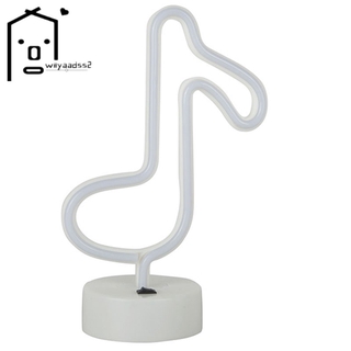 Đèn Led Neon Hình Nốt Nhạc Trang Trí Phòng Ngủ
