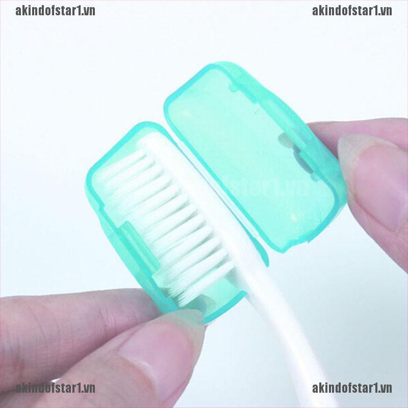 (Hàng Mới Về) Hộp Đựng Bàn Chải Đánh Răng Có Nắp Đậy