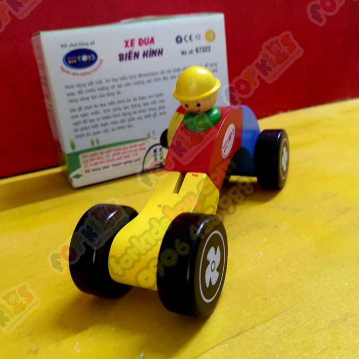 Xe đua biến hình, Đồ chơi Winwintoys cho bé