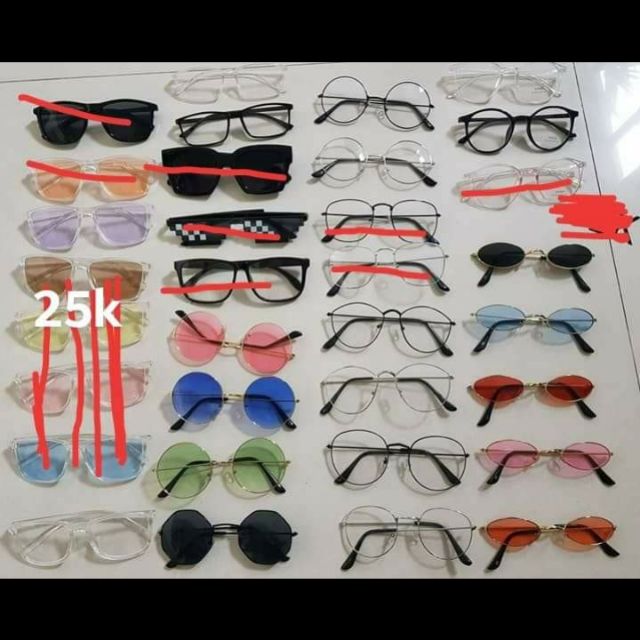 Combo  3 kính  50k