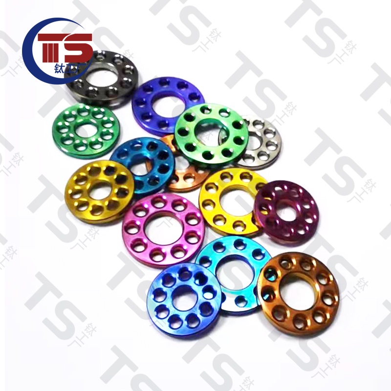 Vòng Đệm Bằng Hợp Kim Titan TC4 M6 M8 M10 Cho Xe Máy TC4