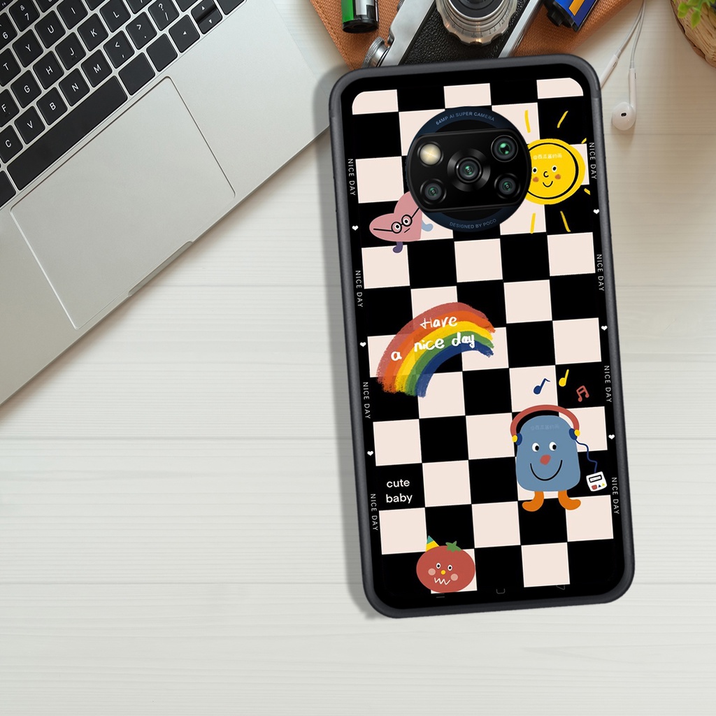 Ốp Lưng XIAOMI POCO X3 - POCO X3 PRO - POCO M3 - REDMI 9T, In Hình &quot;Black Heart&quot; Phong Cách Đẹp.