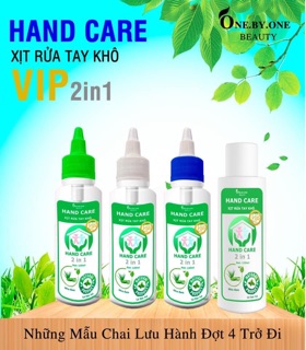 Xịt rửa tay khô Hand Care