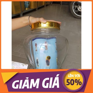 Bình ngâm rượu thủy tinh vn - 7.7 lít - thảo dược uy tín
