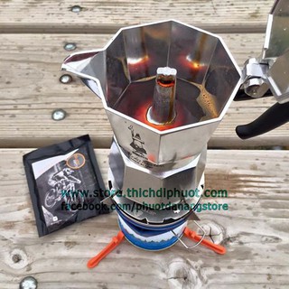 Moka pot - bình pha cà phê tự động