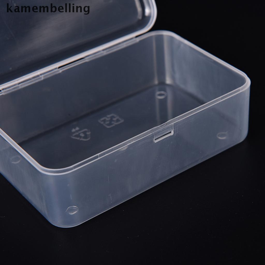 Hộp nhựa trong suốt hình vuông đựng đồ đa năng