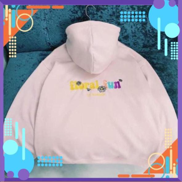 [Mặc Là Sang] Áo Khoác Nỉ - Áo Hoodie form rộng Floral Fun Siêu Chất , Hoodie Nỉ Thời Trang. AZ | BigBuy360 - bigbuy360.vn