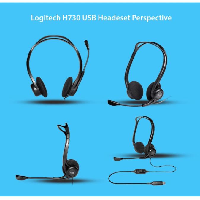 Tai nghe chụp tai Logitech H370 Âm thanh kỹ thuật số, Mic Chống Ồn  - Bảo hành chính hãng