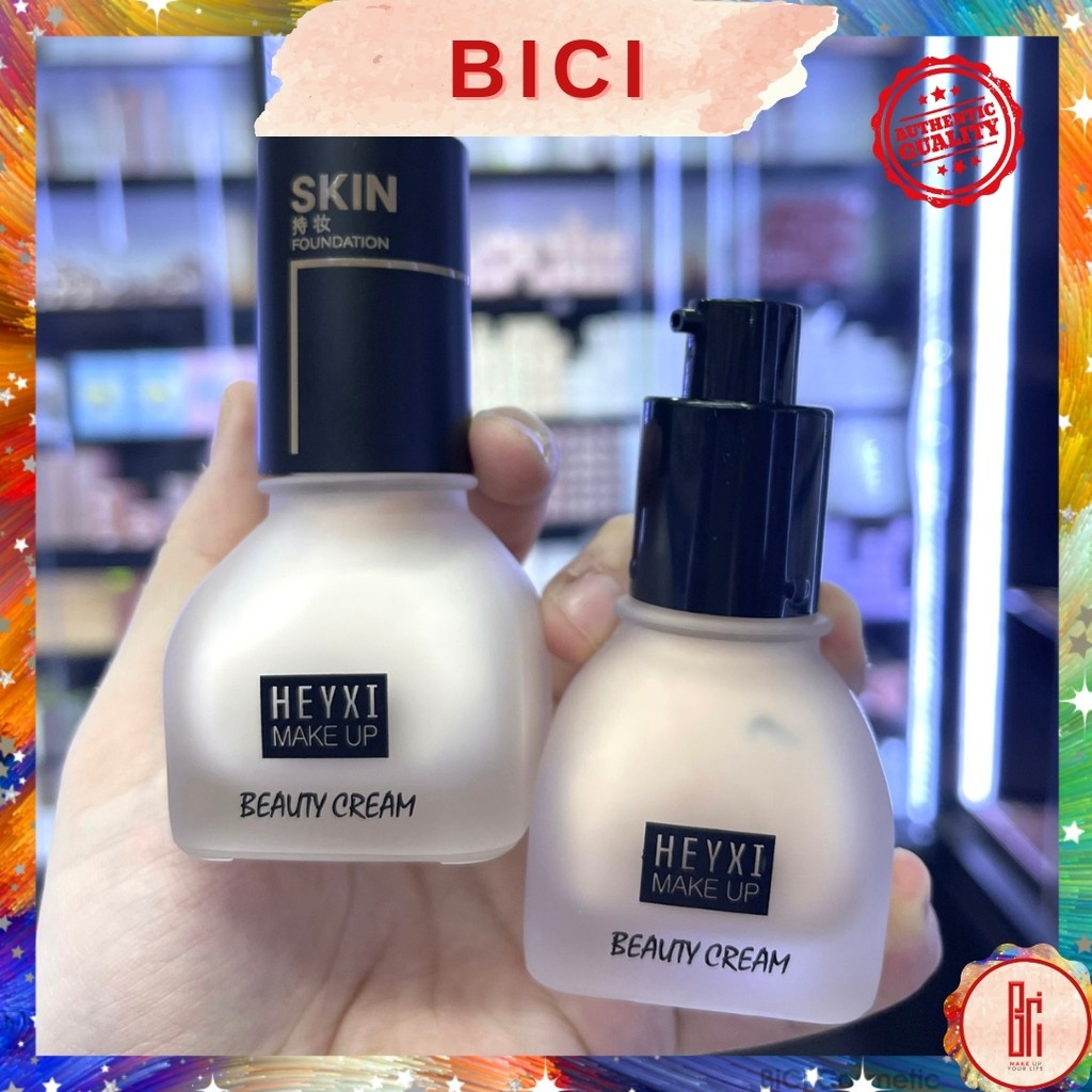 Kem Nền Che Phủ Dưỡng Ẩm HEYXI  làm đều màu da Beauty Cream Skin Foundation 30ml