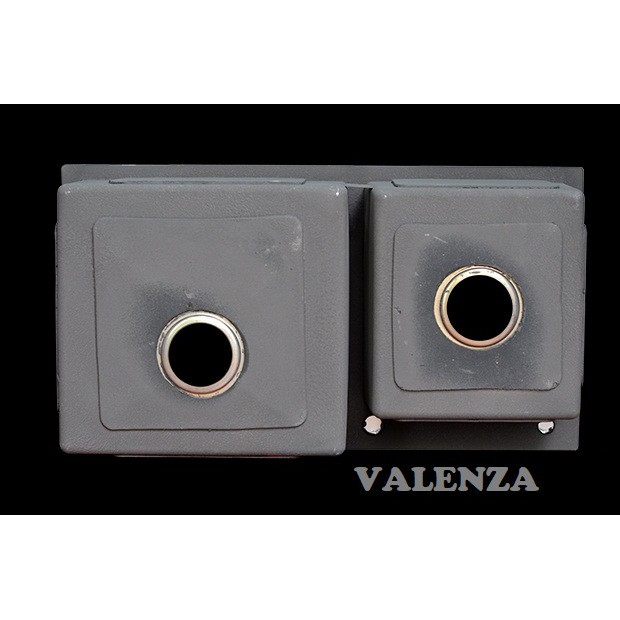 Combo chậu rửa chén bát inox Valenza 7843 hai hố lệch,vòi rửa bát đầu rút 02, bộ xả chậu, rá inox đa năng, bình xà phòng | BigBuy360 - bigbuy360.vn