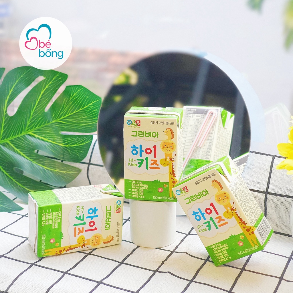 Sữa Greenbia Hikids Hàn Quốc cho bé 1-12 tuổi