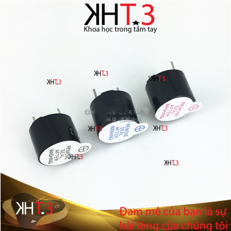 Còi DC 3V còi báo âm thanh buzzer còi báo động còi xe dùng trong thí nghiệm DIY báo cháy báo điện