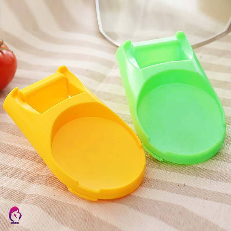 Folding Based Ladle Pot Rack Plastic Lid Pan Holder Spoon Rest Creative Cooking Pots Stand Kitchen Utensils