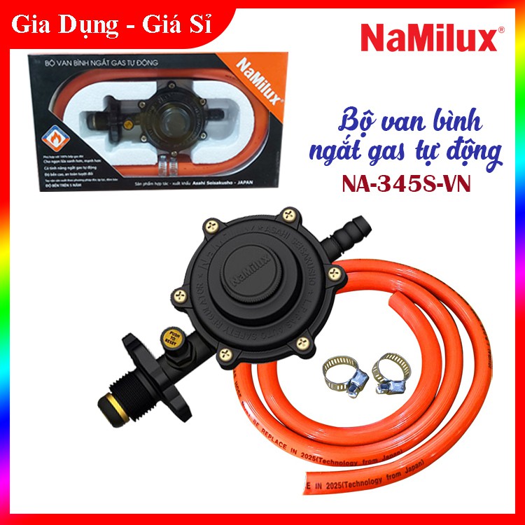 Bộ Van (Có Dây ) Bình Ngắt Gas Tự Động Namilux NA-345S-VN