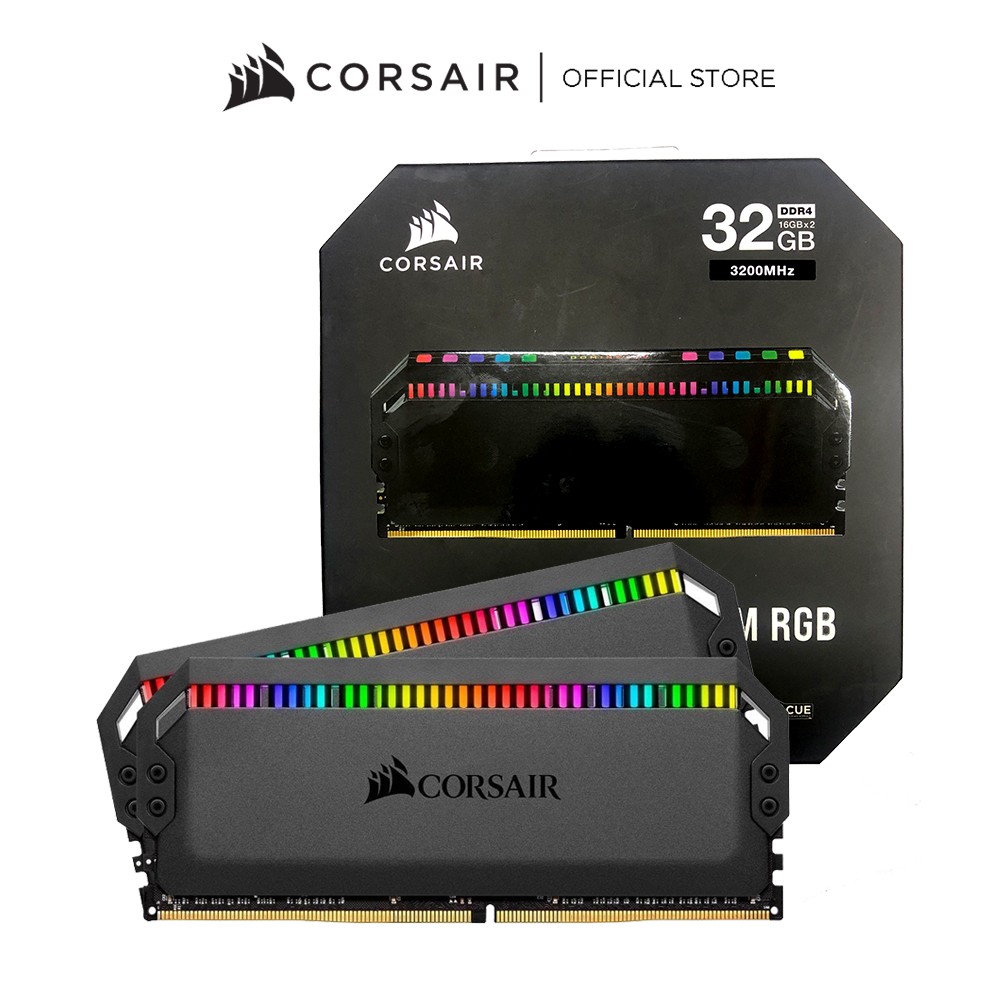 Ram PC Corsair Dominator Platinum RGB 32GB 3200Mhz DDR4 (2x16GB) CMT32GX4M2C3200C16 | WebRaoVat - webraovat.net.vn