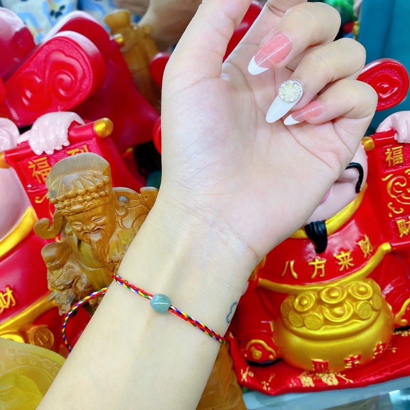 Vòng Tay Ngũ Sắc, Lam Ngọc ☯ Vòng Tay May Mắn ☯  Đã Xin Trú