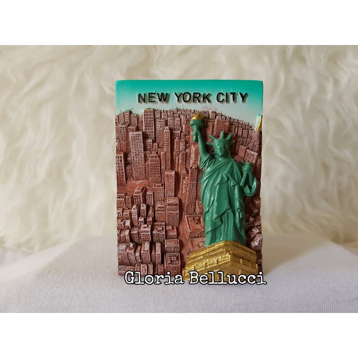 Souvenir American Refrigerator Magnetic Newyork Statue Liberty