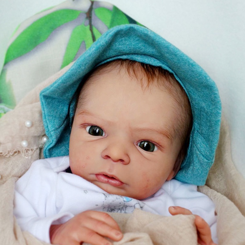 Búp Bê Em Bé Mềm Mại Màu Nude Kích Thước 19 Inch