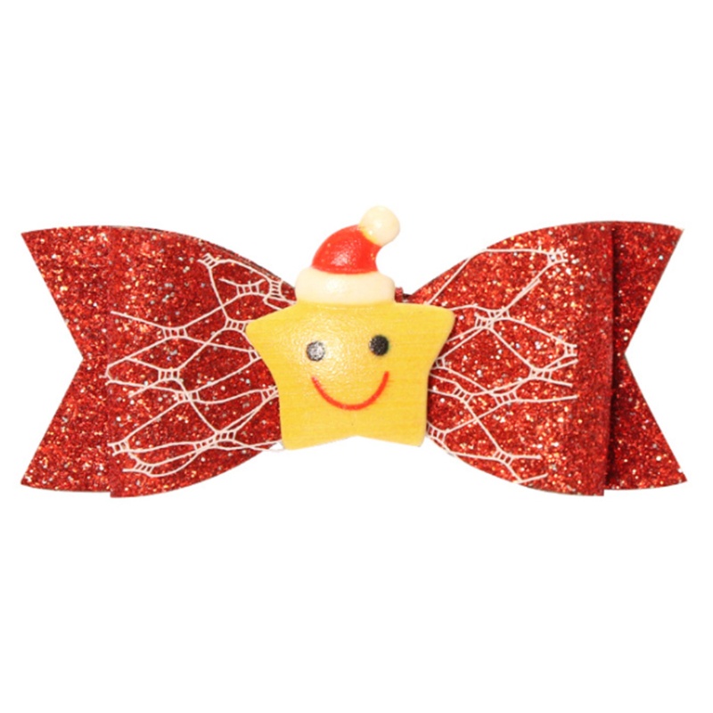 Kẹp Tóc Hình Giáng Sinh Lấp Lánh Dễ Thương