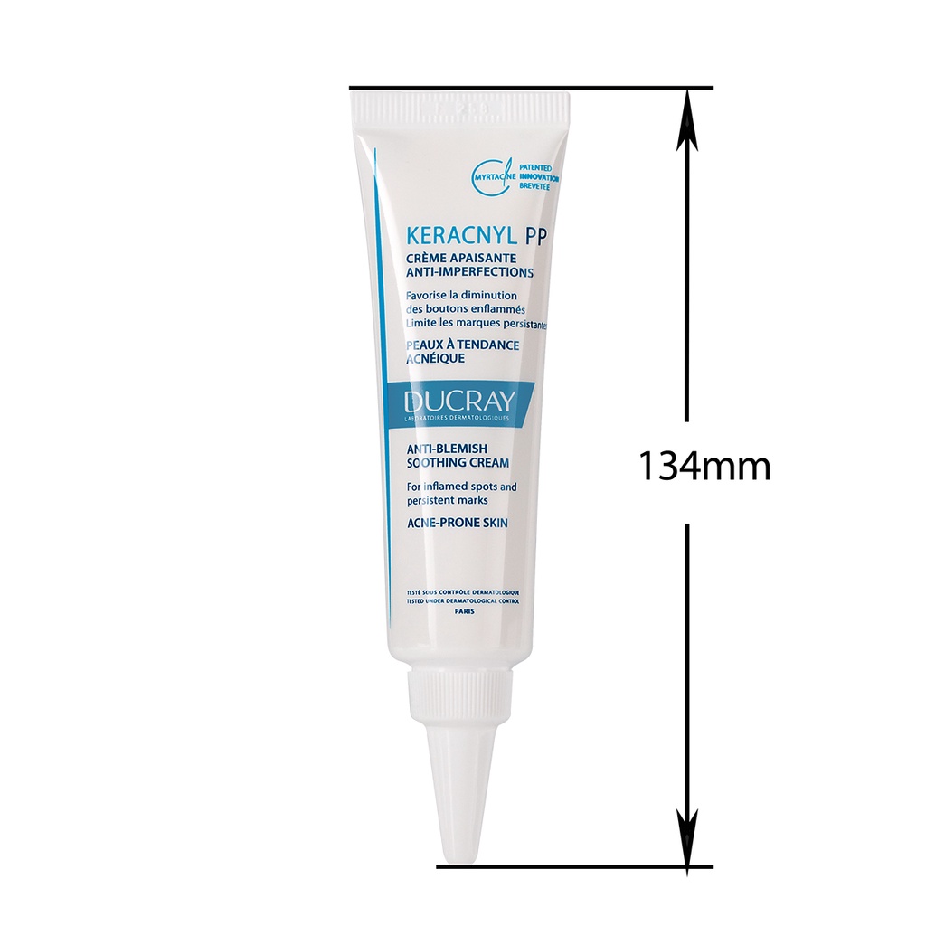 [Mã INCU50 giảm 50K đơn 250K] DUCRAY Kem dưỡng dành cho da nhờn, mụn KERACNYL PP ANTI-BLEMISH SOOTHIN CREAM 30ML | BigBuy360 - bigbuy360.vn