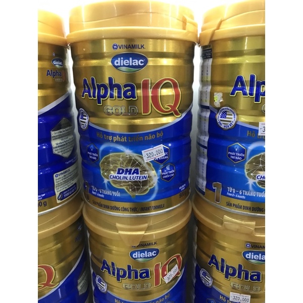 SỮA BỘT DIELAC ALPHA GOLD 1 900G DÀNH CHO BÉ TỪ 0 -6 THÁNG TUỔI