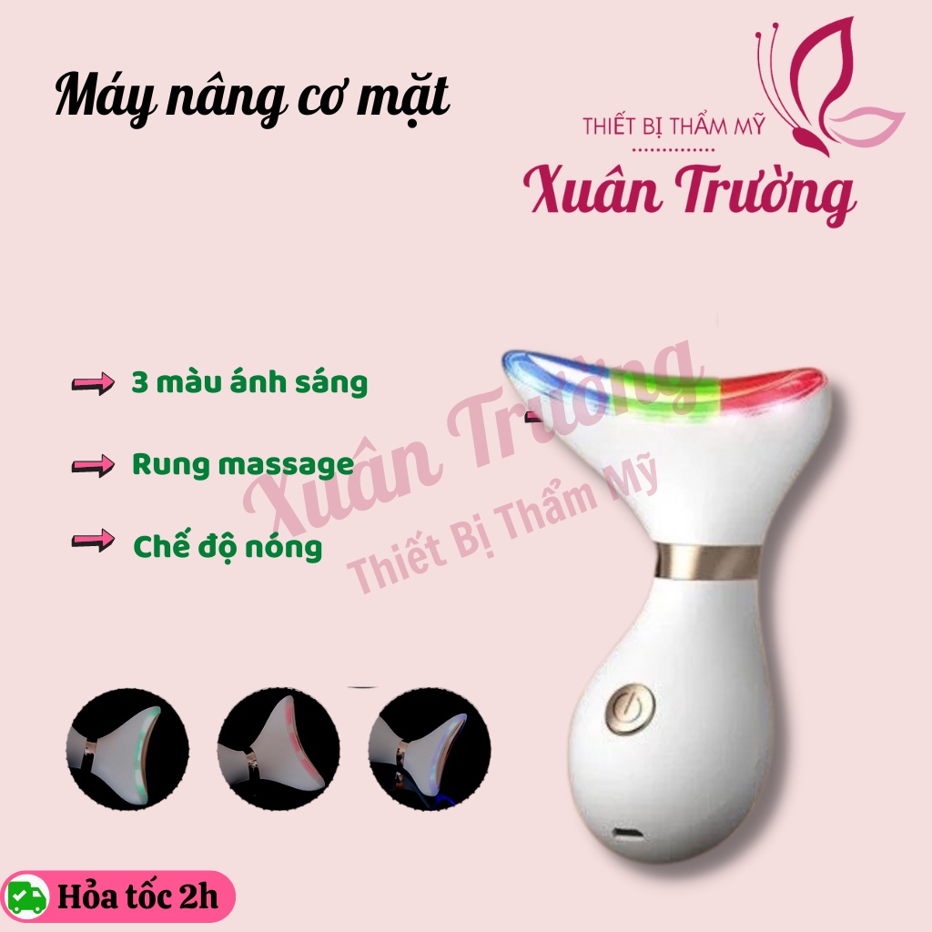 Máy nâng cơ mặt, máy trẻ hóa da, xóa nhăn có ánh sáng sinh học
