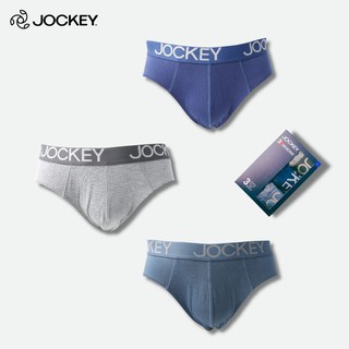 Hộp 03 Quần Lót Nam Jockey Tam Giác Thun Visco Thoáng Mát Thấm Hút Mồ Hôi - J1145 - TH4