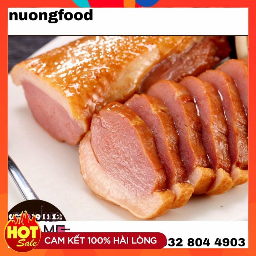 Lườn ngỗng nga xông khói 1 miếng +-250gr - nuongfood