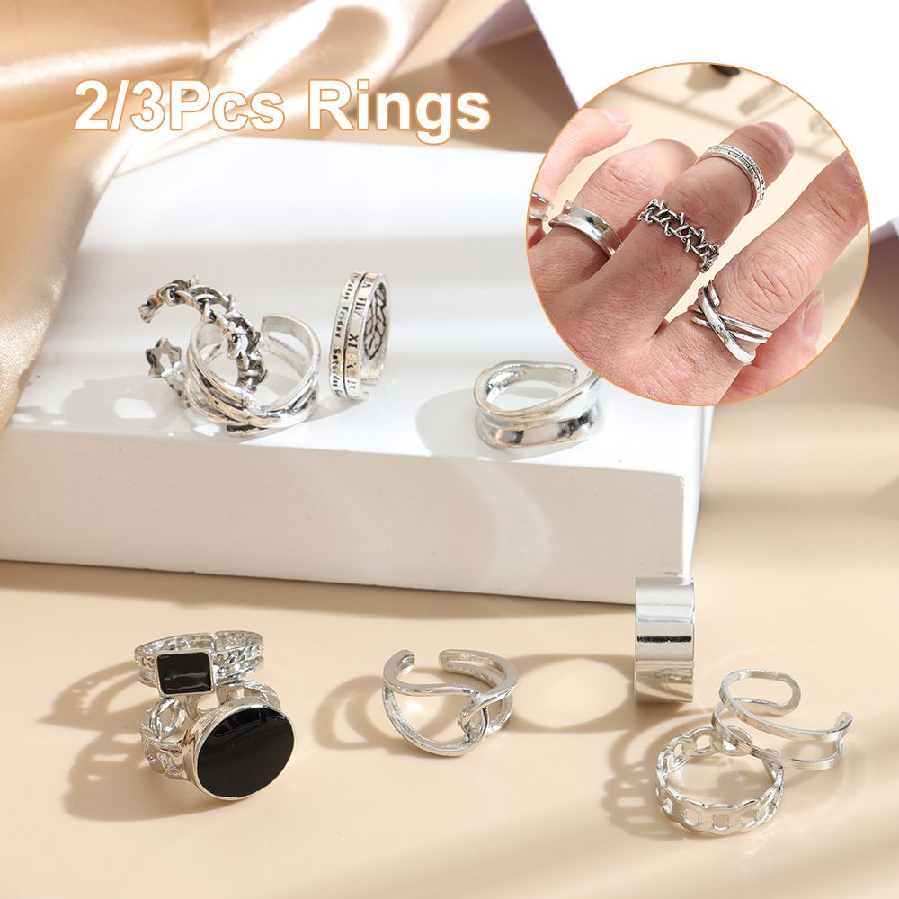 Bộ nhẫn thời trang Hàn Quốc cổ điển mới lạ cho cặp đôi