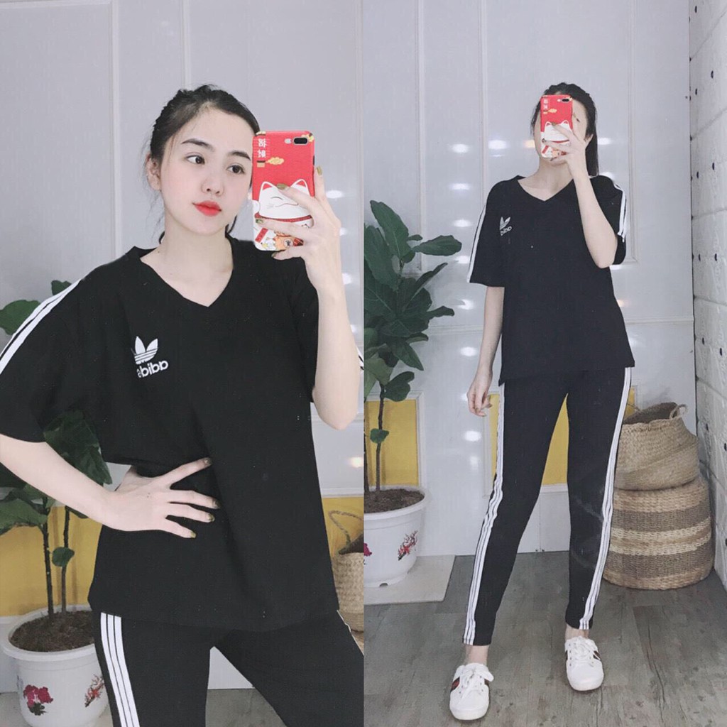 [KÈM ẢNH VIDEO THẬT] {Có size tới 85kg} Đồ Bộ Cotton Thêu Quần Dài Đồ Bộ Nữ Mặc nhà Đẹp | BigBuy360 - bigbuy360.vn